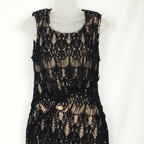 Rachael & Chloe Lace Overlay Gown Fresh Fashion - Picture 5 of 7